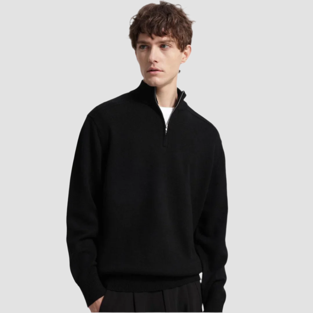 VINCENT | HALF-ZIP SWEATER