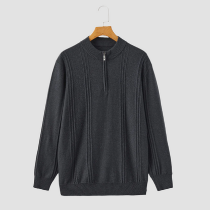 KEITH | HALF-ZIP SWEATER