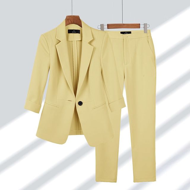 ANGELA | BLAZER AND TROUSER SET