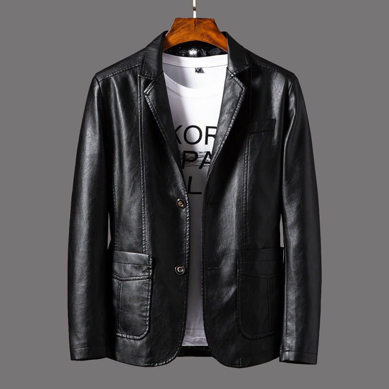 JAMES |  STYLISH LEATHER COAT