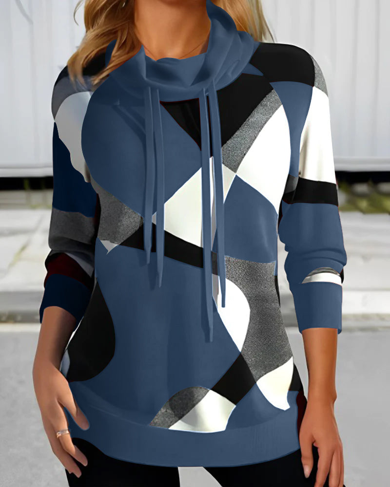 ISLA | GEOMETRIC HOODIE