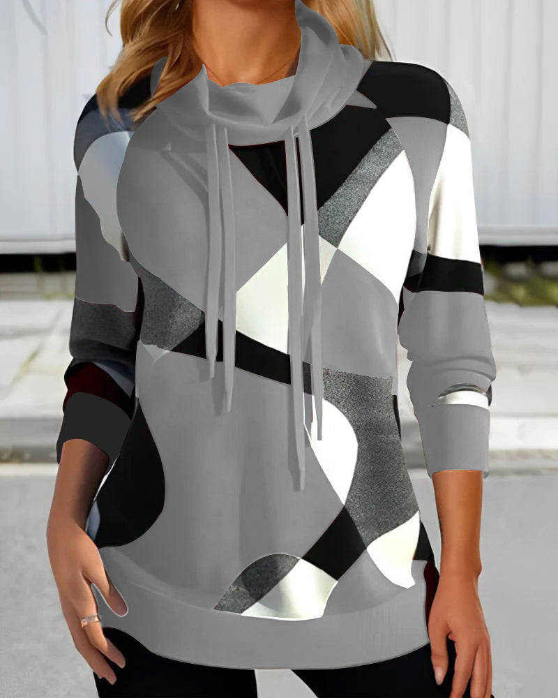 ISLA | GEOMETRIC HOODIE