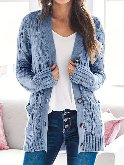 DIANNE | CABLE KNIT CARDIGAN