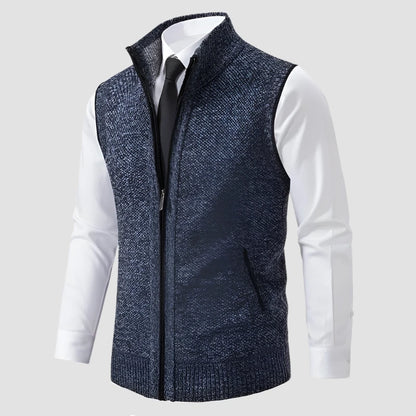 REID | KNIT ZIPPER VEST