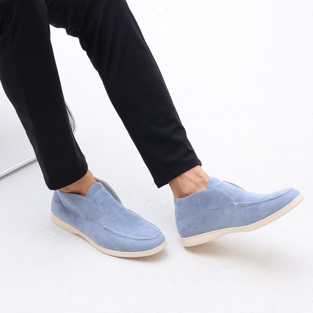 MILO | HIGH SUEDE LOAFERS