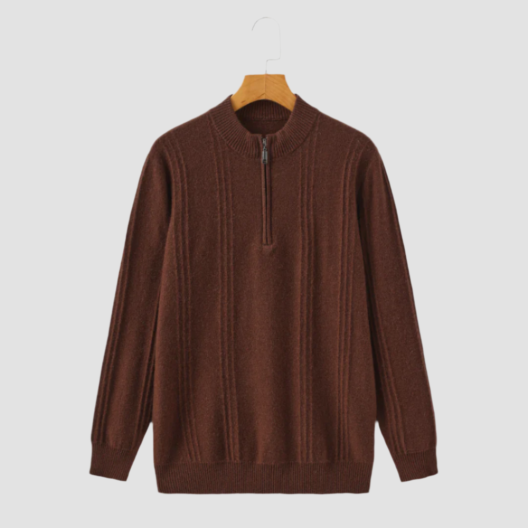 KEITH | HALF-ZIP SWEATER