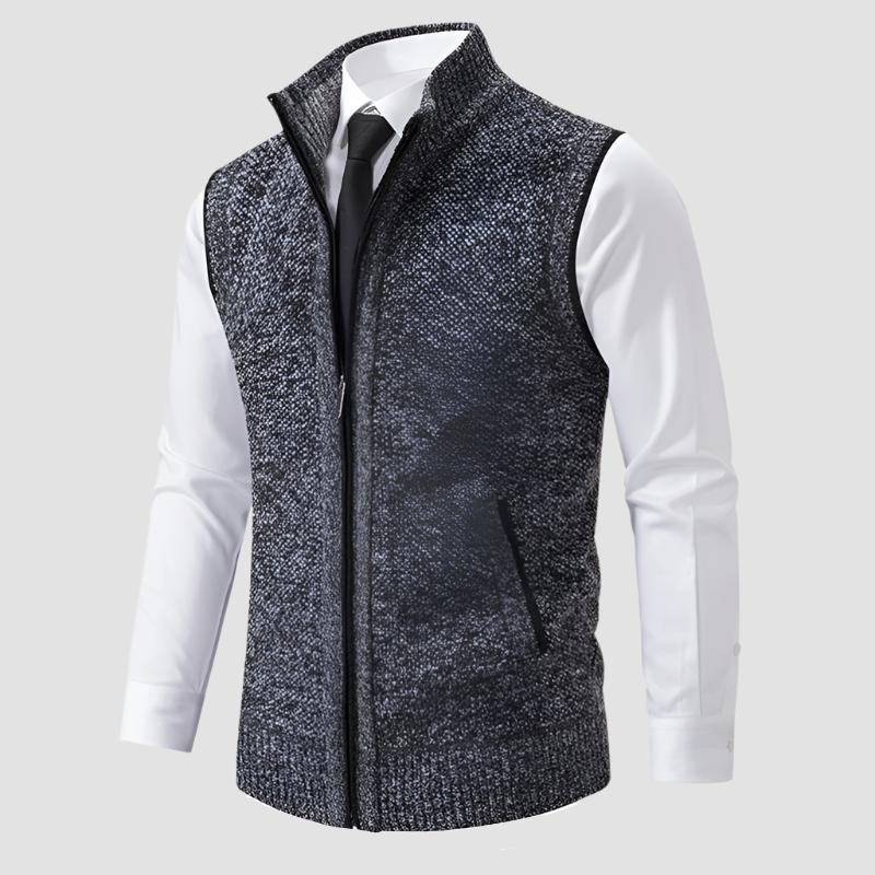 REID | KNIT ZIPPER VEST