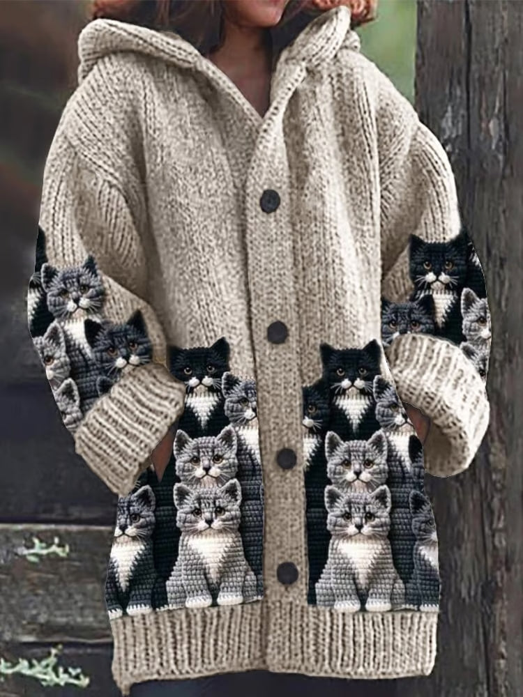 KATHERINE | CAT-LOVER CARDIGAN