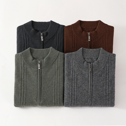 KEITH | HALF-ZIP SWEATER