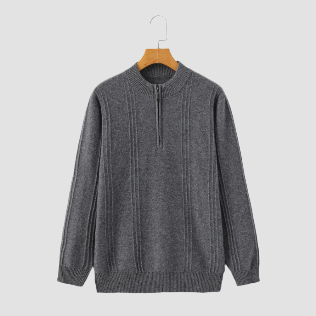 KEITH | HALF-ZIP SWEATER