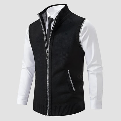 REID | KNIT ZIPPER VEST