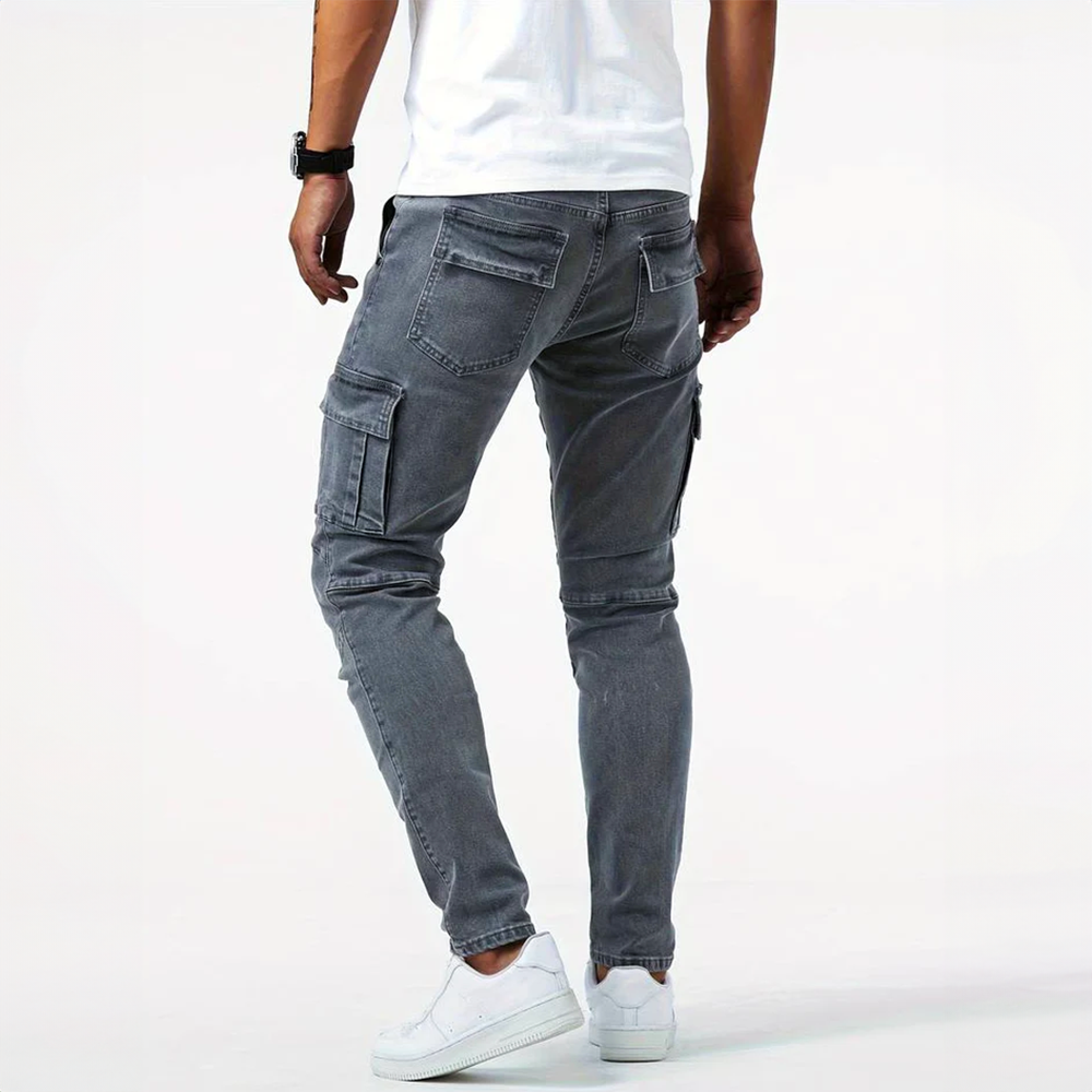 CHASE | STRETCH CARGO JEANS