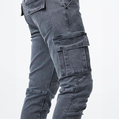 CHASE | STRETCH CARGO JEANS