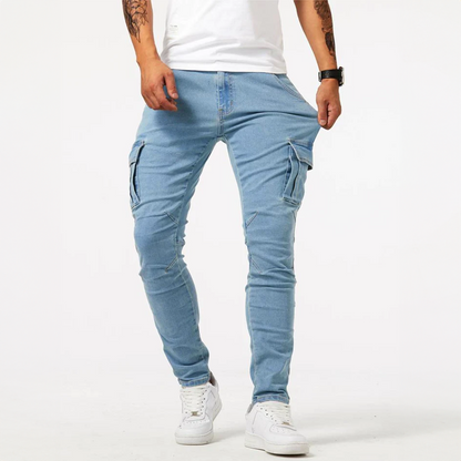 CHASE | STRETCH CARGO JEANS