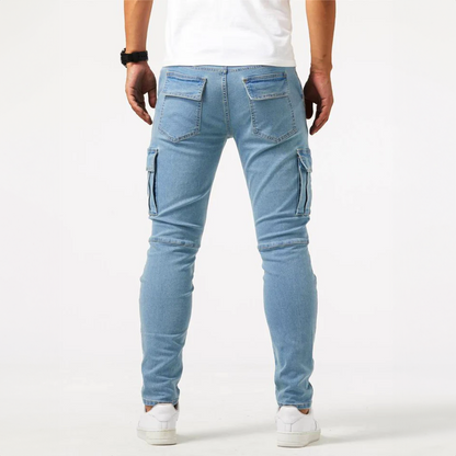 CHASE | STRETCH CARGO JEANS