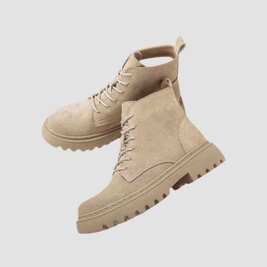 CASEY | SUEDE LACE-UP BOOTS