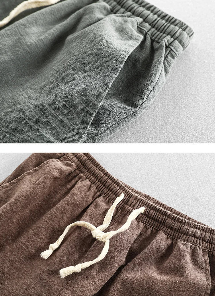 LORENZO | LINEN SHORTS