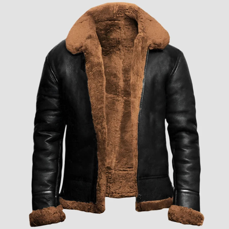 EDGAR | LEATHER WINTER JACKET