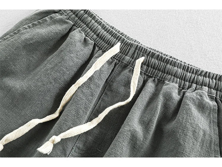 LORENZO | LINEN SHORTS