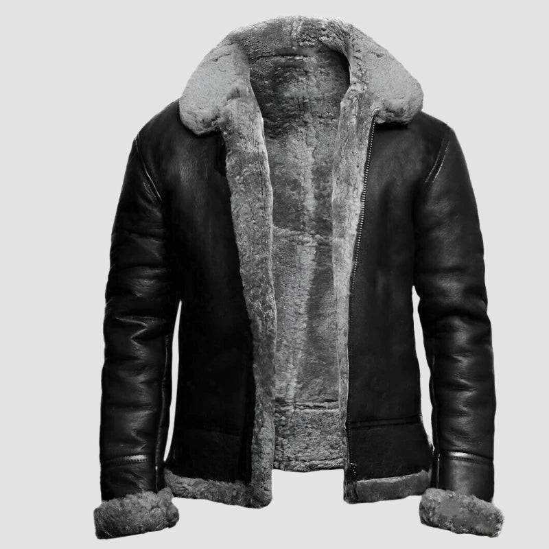 EDGAR | LEATHER WINTER JACKET