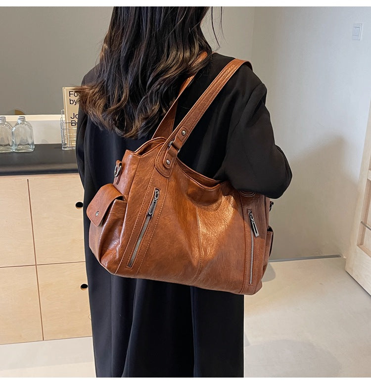 MAYDA | LEATHER TOTE BAG