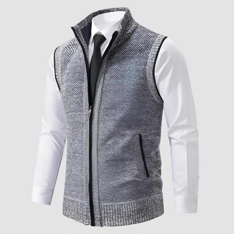 REID | KNIT ZIPPER VEST