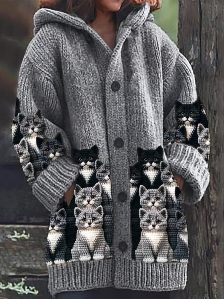 KATHERINE | CAT-LOVER CARDIGAN