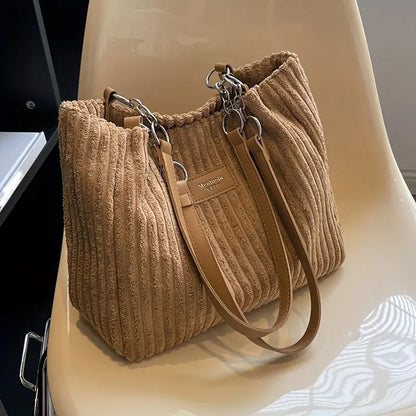 MADELEINE | CORDUROY TOTE BAG