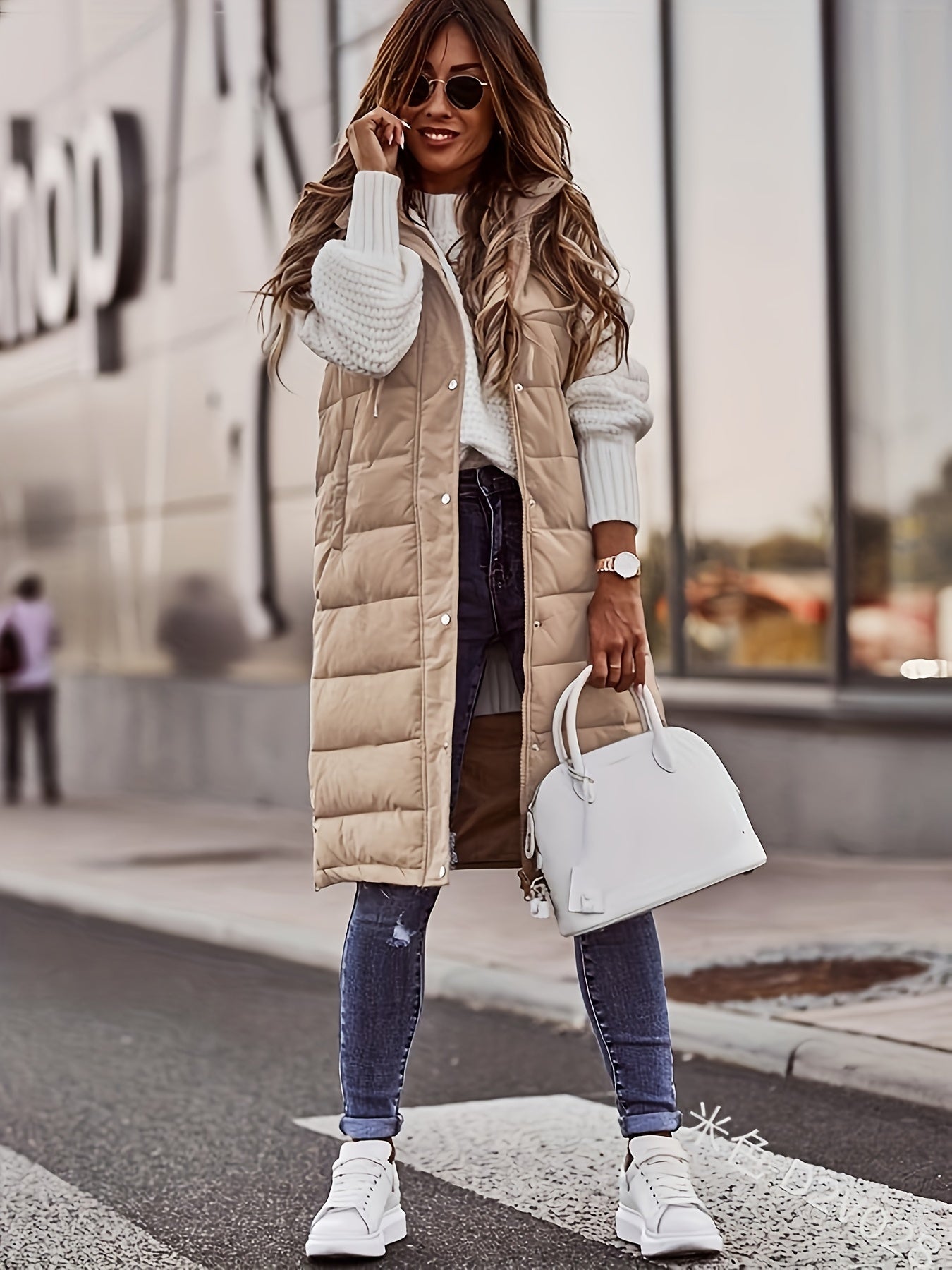 SIENNA | LONG PUFFER VEST