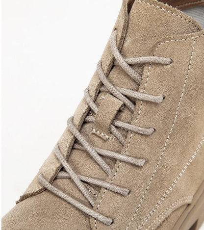 CASEY | SUEDE LACE-UP BOOTS